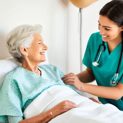 건강관리사로서 직업 안정성 분석 - **Prompt 1: Compassionate Care in Diverse Settings**
    "A bright, naturally lit image of a compass...